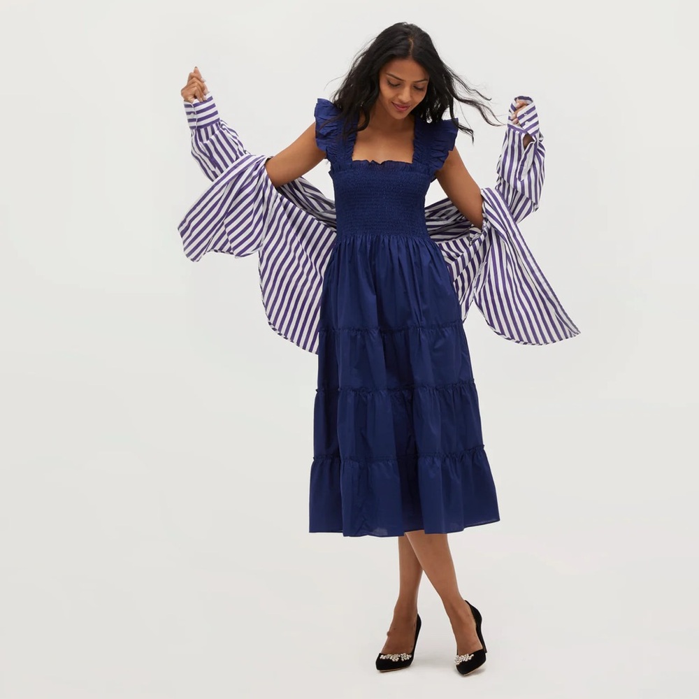 Ellie Nap Dress- Navy